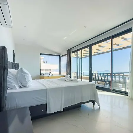 Kalkan'da Deniz Manzarali